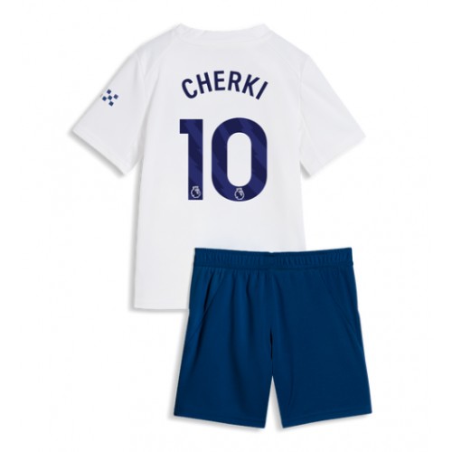 Manchester City Rayan Cherki #10 Kolmas Peliasu Lasten 2026-27 Lyhythihainen (+ Lyhyet housut)
